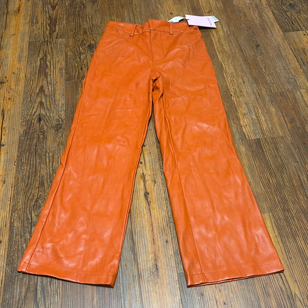 Anthro Avec Les Filles Vegan Faux Leather Pants Size Xs